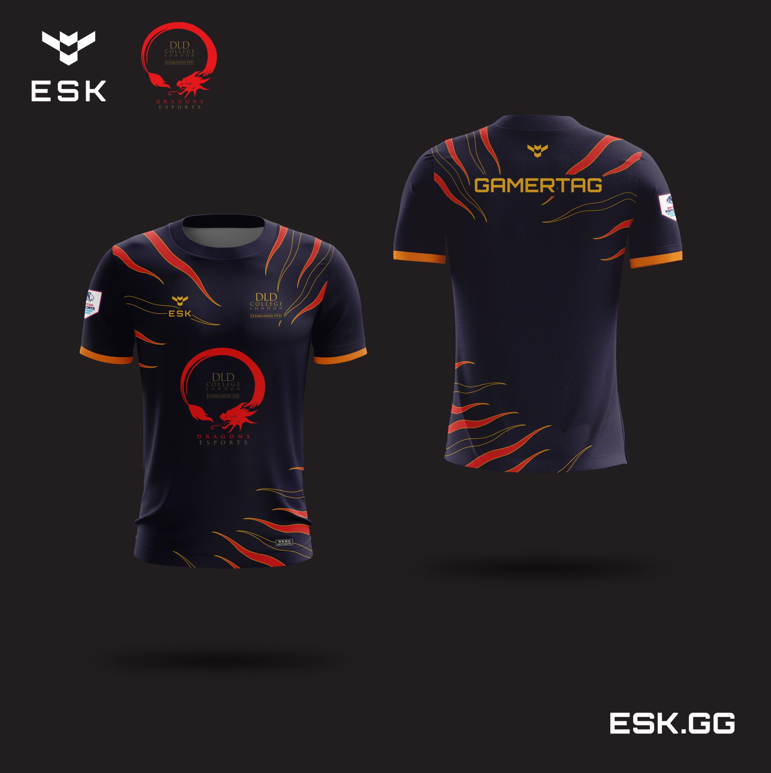 Esports best sale jersey uk